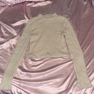 Zara Beige Long Sleeve Top